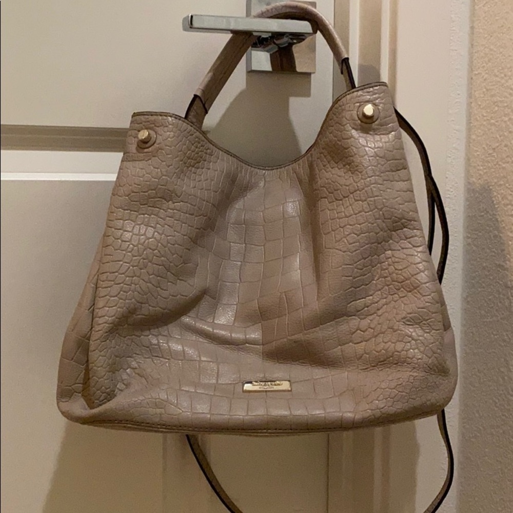 Kate Spade Crocodile Bucket Bag with Strap